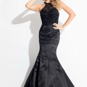 Elegant Black Prom Dress